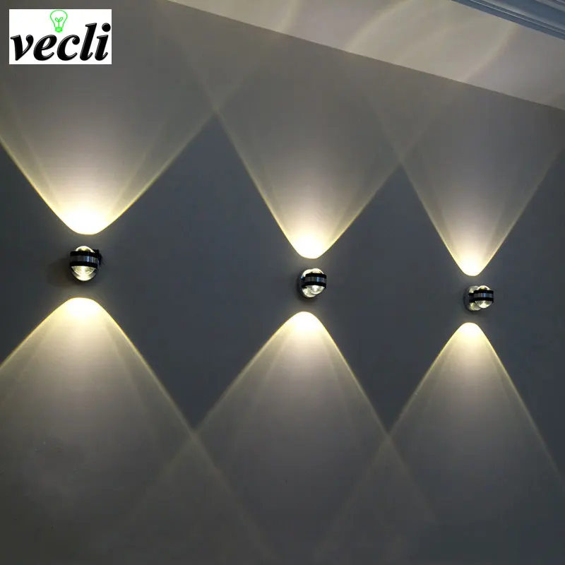 위로 아래로 LED 벽 램프 현대 실내 호텔 Decora 벽 조명 거실 침실 머리맡 TV 배경 통로 조명 Led 조명