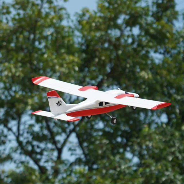 Xfly Model 850mm-P68 Twin Engine Propeller Novice Practice Plane Model Airplane Toy Airplane Hand Brain Concorde 2