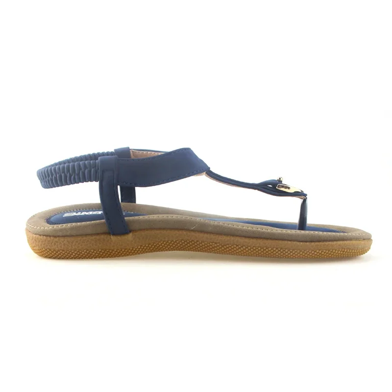 BEYARNE size 35-42 women sandal flat heel summer casual single shoes woman soft bottom slippers sandals women sandals