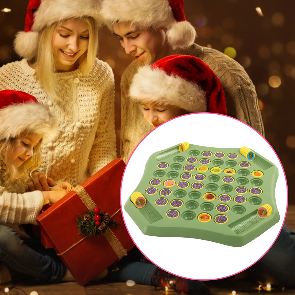Animal Flip Chess Board Game Cognitive Memory Game For Kindergarten Preschool Gathering Board Game Table Games