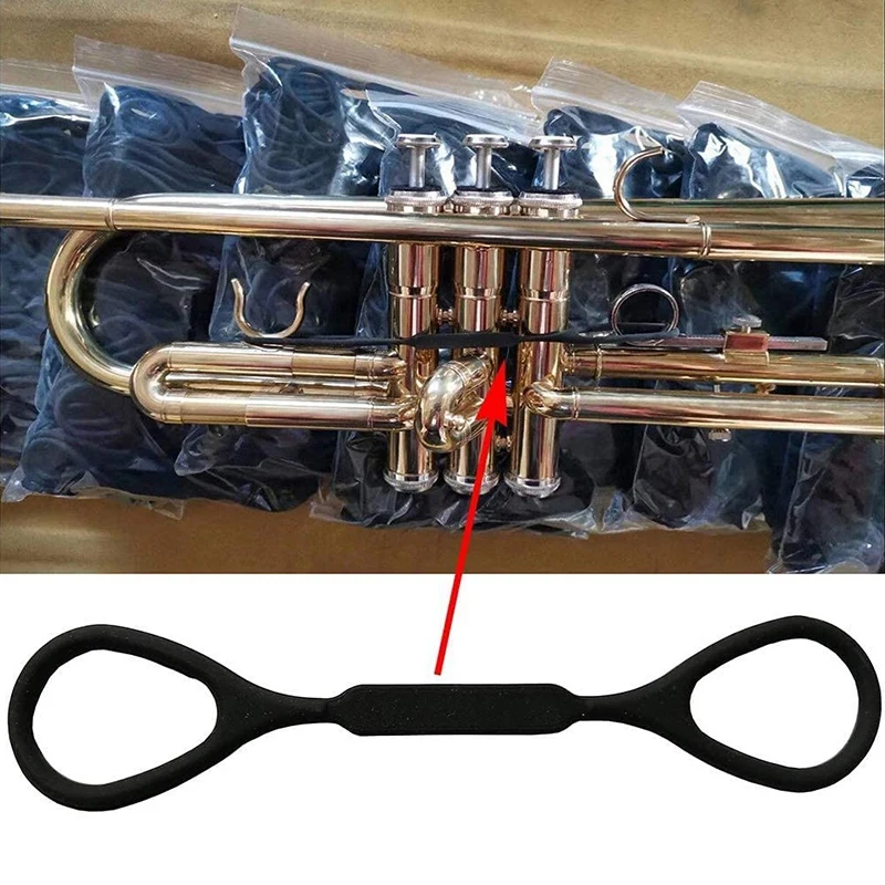 5Pcs Trumpet Slide Stopper Silicone Stopper Ring Accessory Replacement trumpet instrument