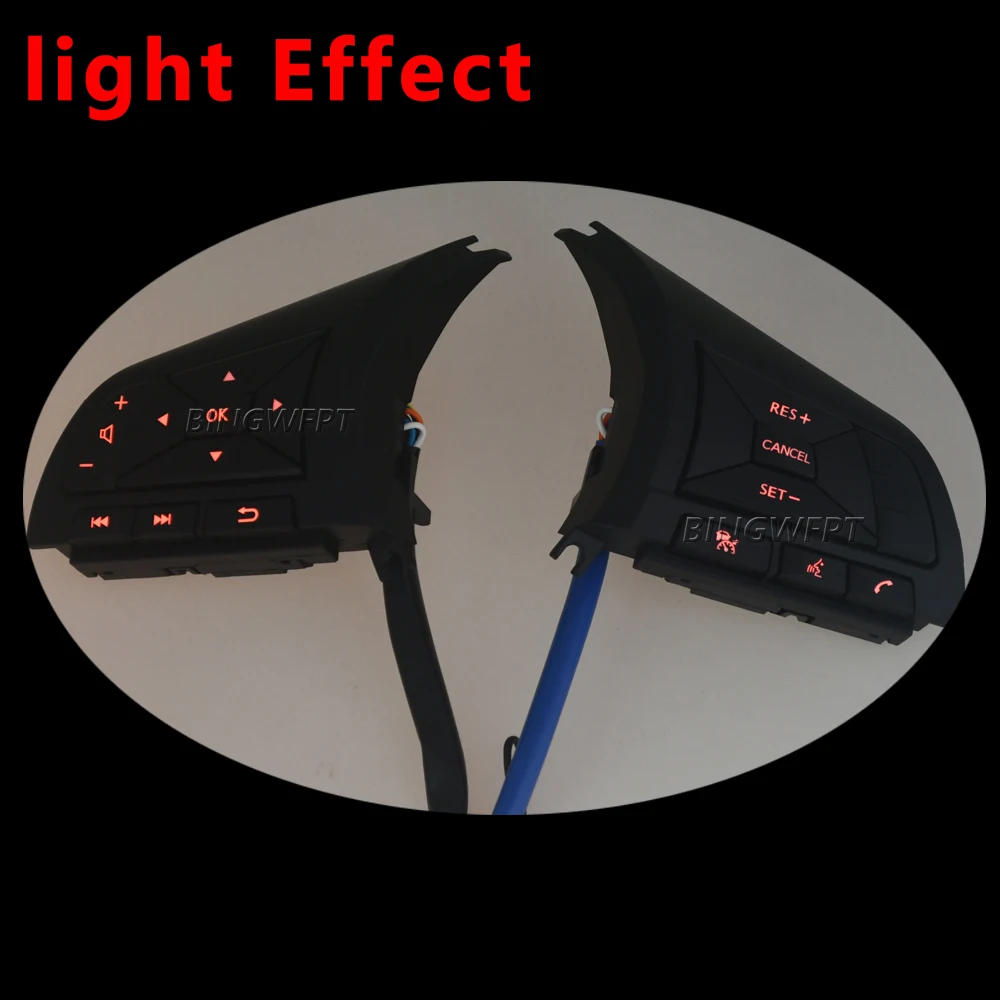Car Switches For Nissan Note Epower 2018-2020 Np300 2017 Steering Wheel Button C