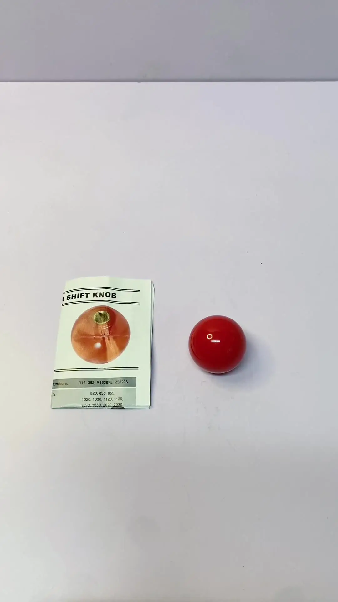 Pomello Leva Cambio In Gomma Per Trattori 1020/2020/2640/2755/4430/4455/8430 – Ricambio R50864 R161382 R153875 R58296