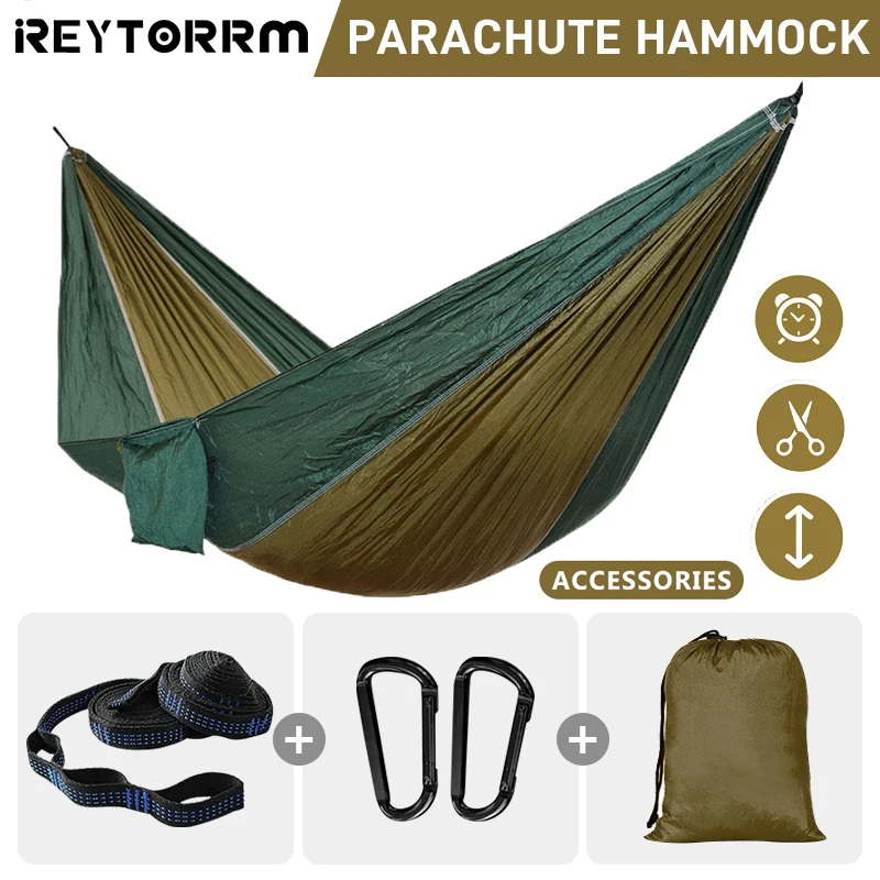 Camping Hammock Single 220x100cm Can hold 500lbs camping hammock