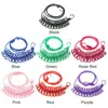 1Pcs New With 12 Clips Clothing Clothesline Retractable Windproof Cloth Hanging Line Portable Elastic Drying Rack For Outdoor 6