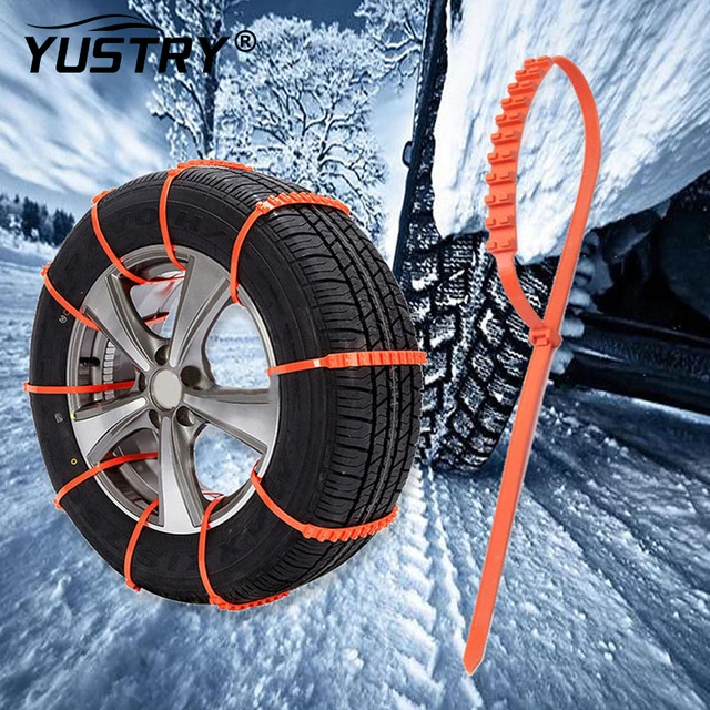 10Pcs Snow Chains Car Anti-Skid Tire Ice Chains Fit For Cars SUV/Truck  Universal Anti-Skid Device Snow Escape - AliExpress