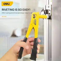Deli 240MM Single Hand Blind Rivet Guns Nose Piece Manual Riveting Riveter Tool Hand Tool 1