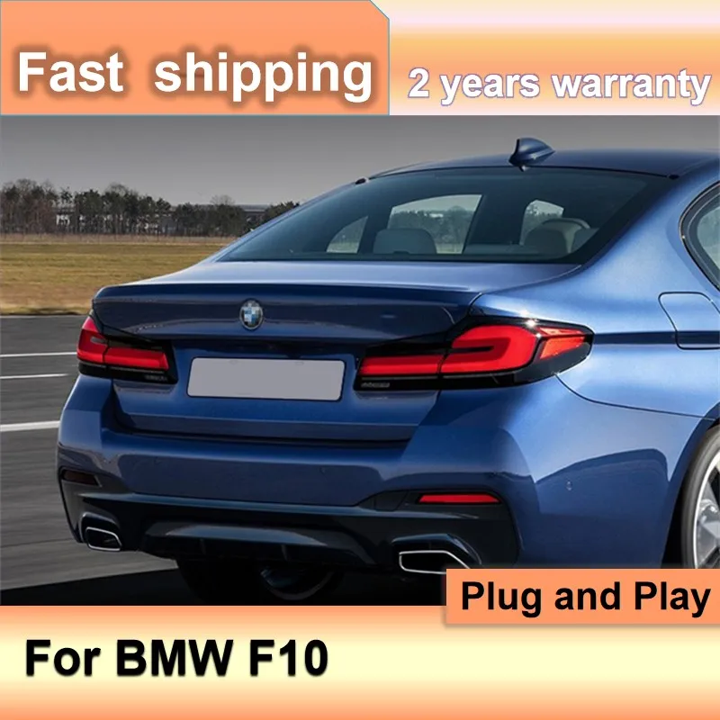 

Автомобильные аксессуары для BMW F10 задние фонари 2011-2017 F10 задние фонари BMW 5 серия задние фонари светодиодные DRL динамический сигнал поворота
