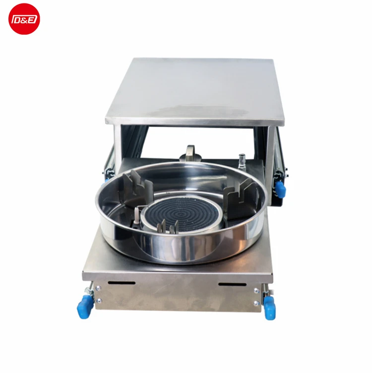 

Dim fire integrated gas stove with sink faucet stainless steel RV kitchen outdoor gas stove