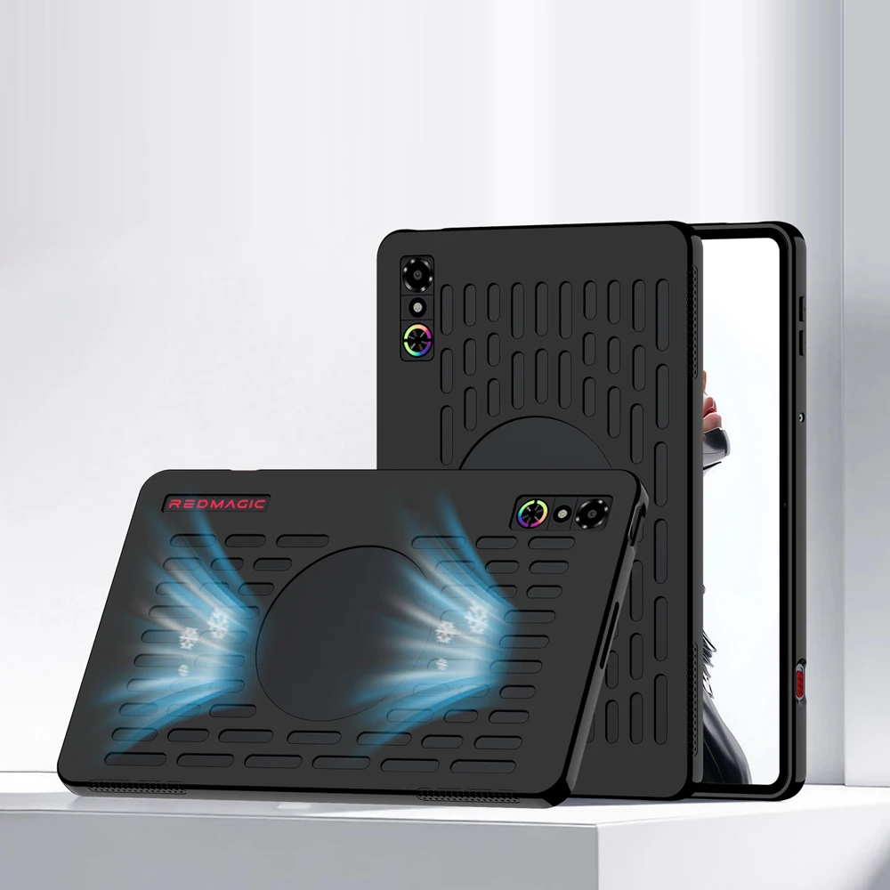 Hollow Cooling TPU Back Cover for Gaming Tablets - Soft Shell Case