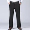 Men's Business Pants Big Size 52 Elastic Waist Straight Suit Pants Formal Work Long Pants Large Size Loose Casual Trousers 4