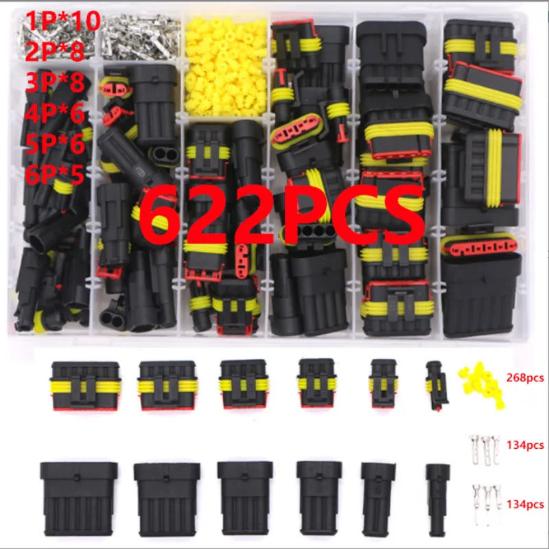 Waterproof Electrical Connector Kit for Vehicles