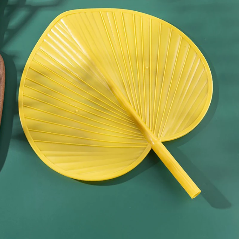 1/5PCS Chinese Style Fan Retro Plastics Fan New Summer Cooling Hand Fan Art Cool Leaf Fan Home Decorations 4