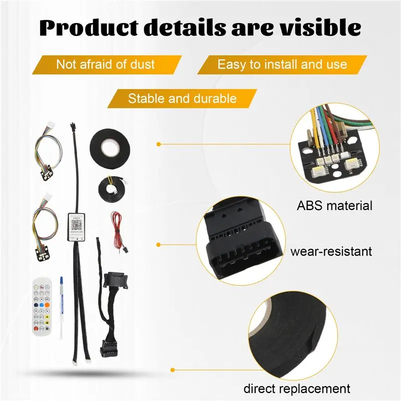 [ABFI】 BMW X3 Pre LCI G01 X4 G02 X3M F97 Pre 2018-2021용 RGBW RGB 멀티컬러 LED 보드 DRL 모듈 주간 주행등