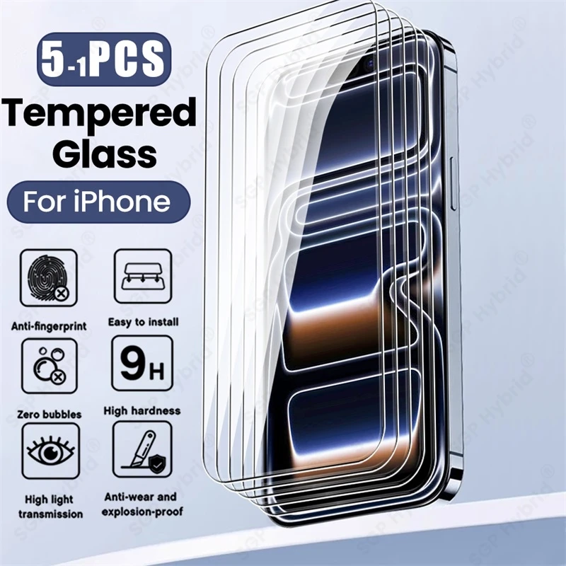 Premium 9H Tempered Glass Screen Protector - HD Explosion-Proof Film