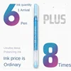 162/4 Colors Glitter Effects Gel Pen1.0mm/0.5mm Large Capacity Student Writing Pen Painting Drawing School Supplies Stationery 2
