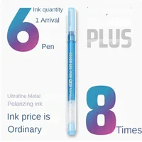 162/4 Colors Glitter Effects Gel Pen1.0mm/0.5mm Large Capacity Student Writing Pen Painting Drawing School Supplies Stationery 2