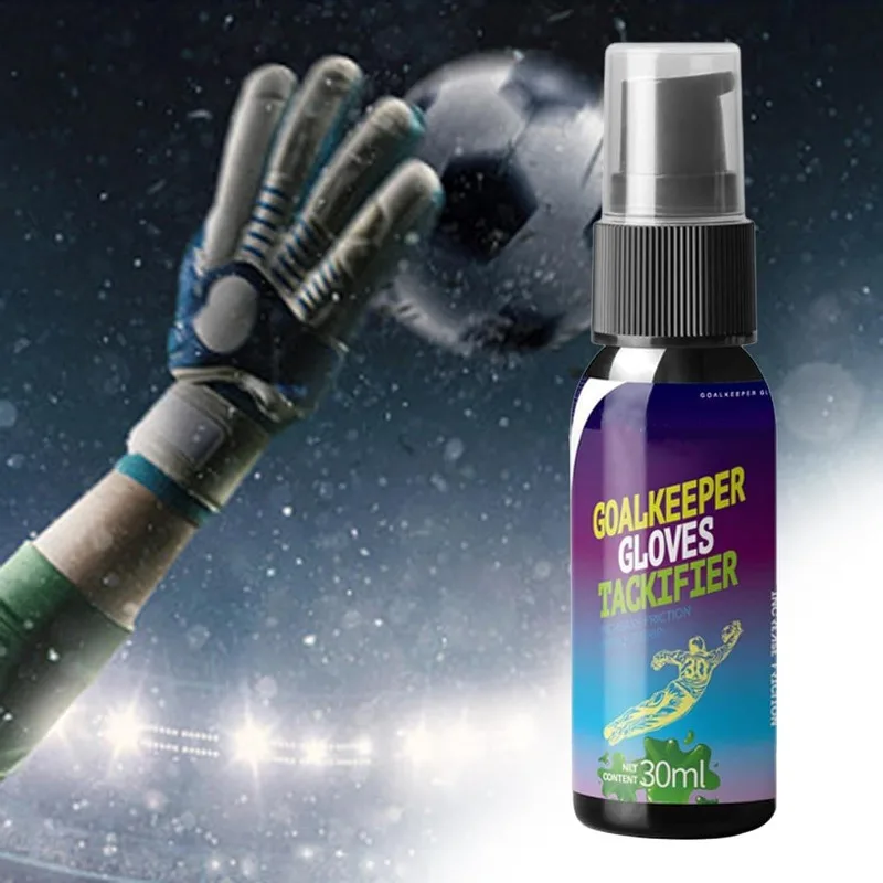 Football Grip Spray 30ml Football Goalkeeper Gloves Grip Enhancement Spray Goalkeeper Gloves Anti-Slip Enhanced Sticky Anti-Slip Baseball Glove Glue