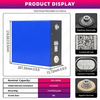 EU US STOCK 3.2V 360Ah LiFePO4 Battery 10000+ Cycles Brand New for Camping RV Boats Yacht Golf Carts Forklift Solar Cells NO TAX 2