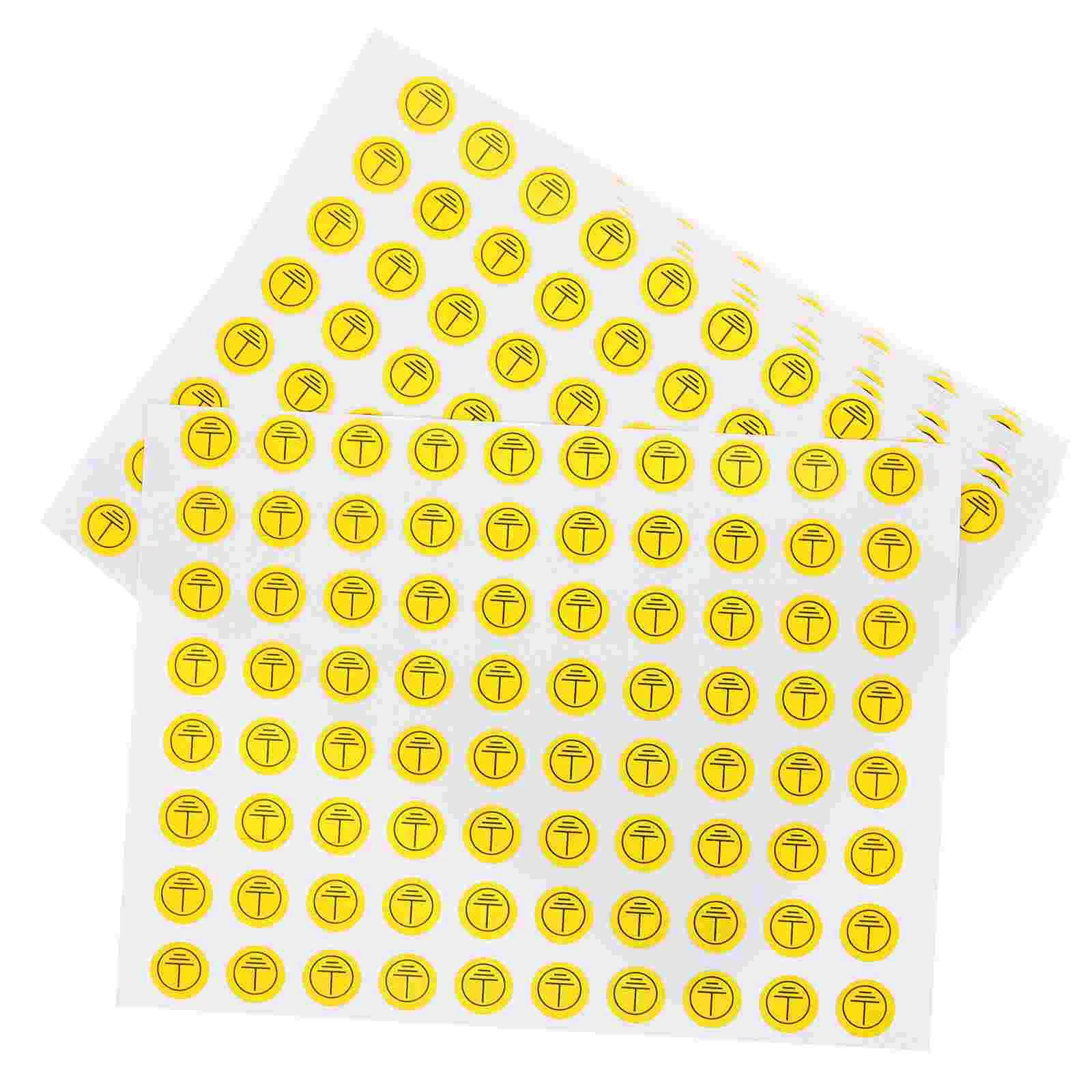 Grounding Warning Decal 800 Pcs Stickers Grounding Sign Symbol Earth Labels Electric Panel Mechanical Signage