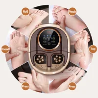 อุปกรณ์แช่เท้า อ่างแช่เท้าไฟฟ้าในครัวเรือน พร้อมระบบนวดและทำความร้อน อ่างแช่เท้าอัตโนมัติ เครื่องนวดเท้า 220V 3