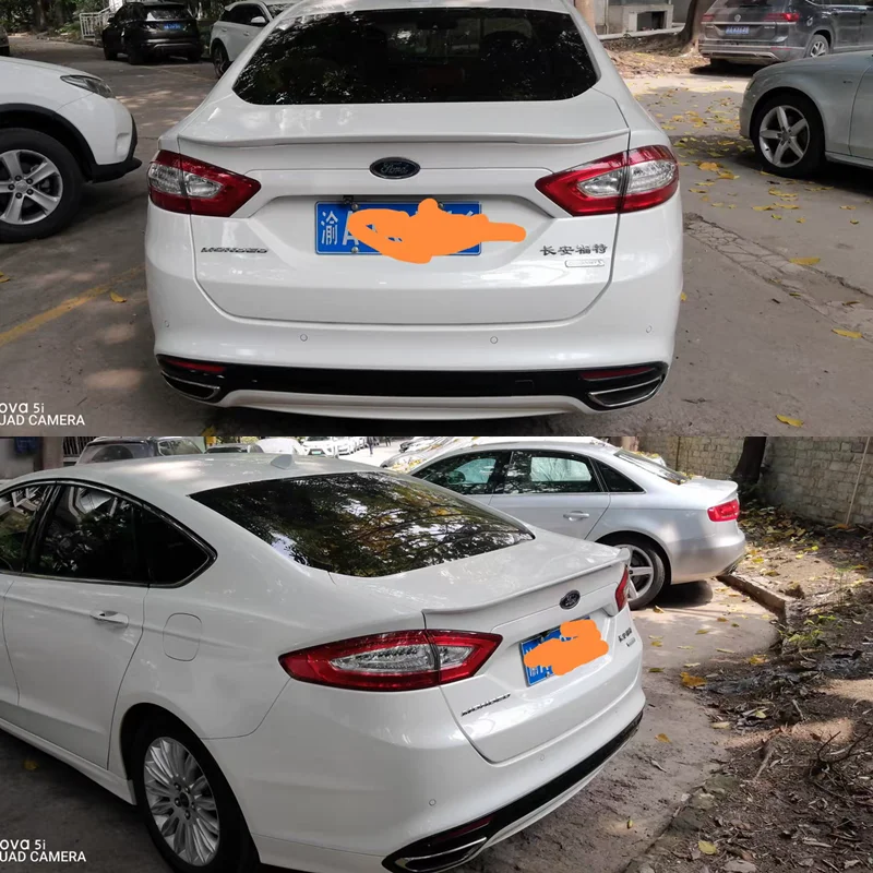 Kit Aileron Coffre Arrière Mondeo MK5 2013-2016 - Becquet Toit Sportif Glossy Black