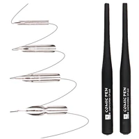 4 Calligraphy Nibs Dip Pen Set for Cartoon Comic Animation Lettering Skeching Art Drawing Pen Mapping Decorative Designs Pens 2