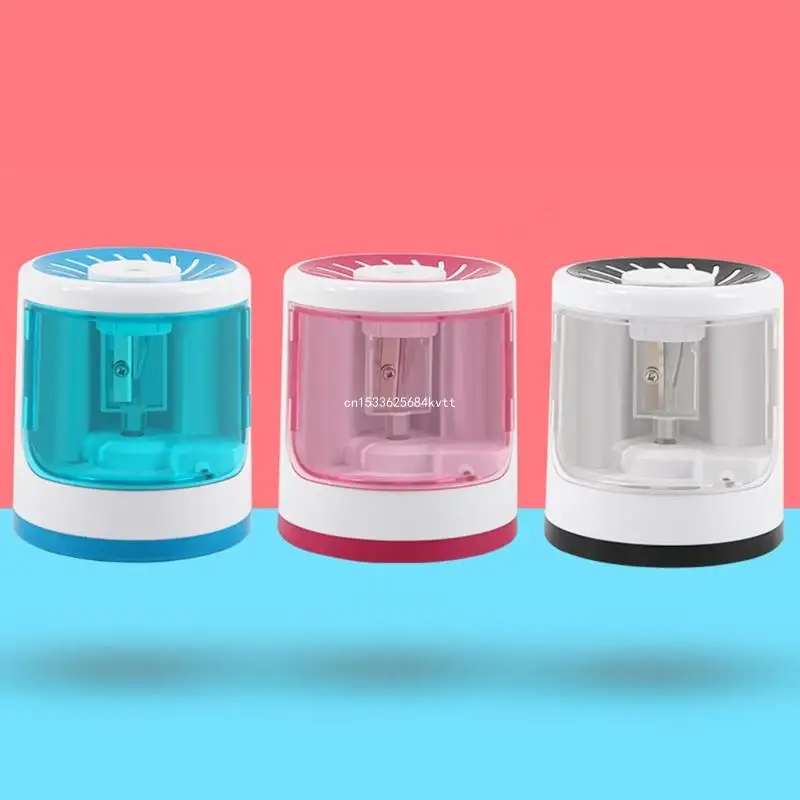 자동 전기 연필 깎이 USB/배터리 작동 문구 홈 오피스 학교 용품 어린이 학생 선물 Dropship