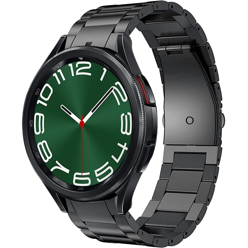 No Gap Titanium Metal Strap for Samsung Galaxy Watch 6/5/4 44mm 40mm 5 Pro 45mm Light Bracelet Watch 6 4 Classic 47mm 46mm Band