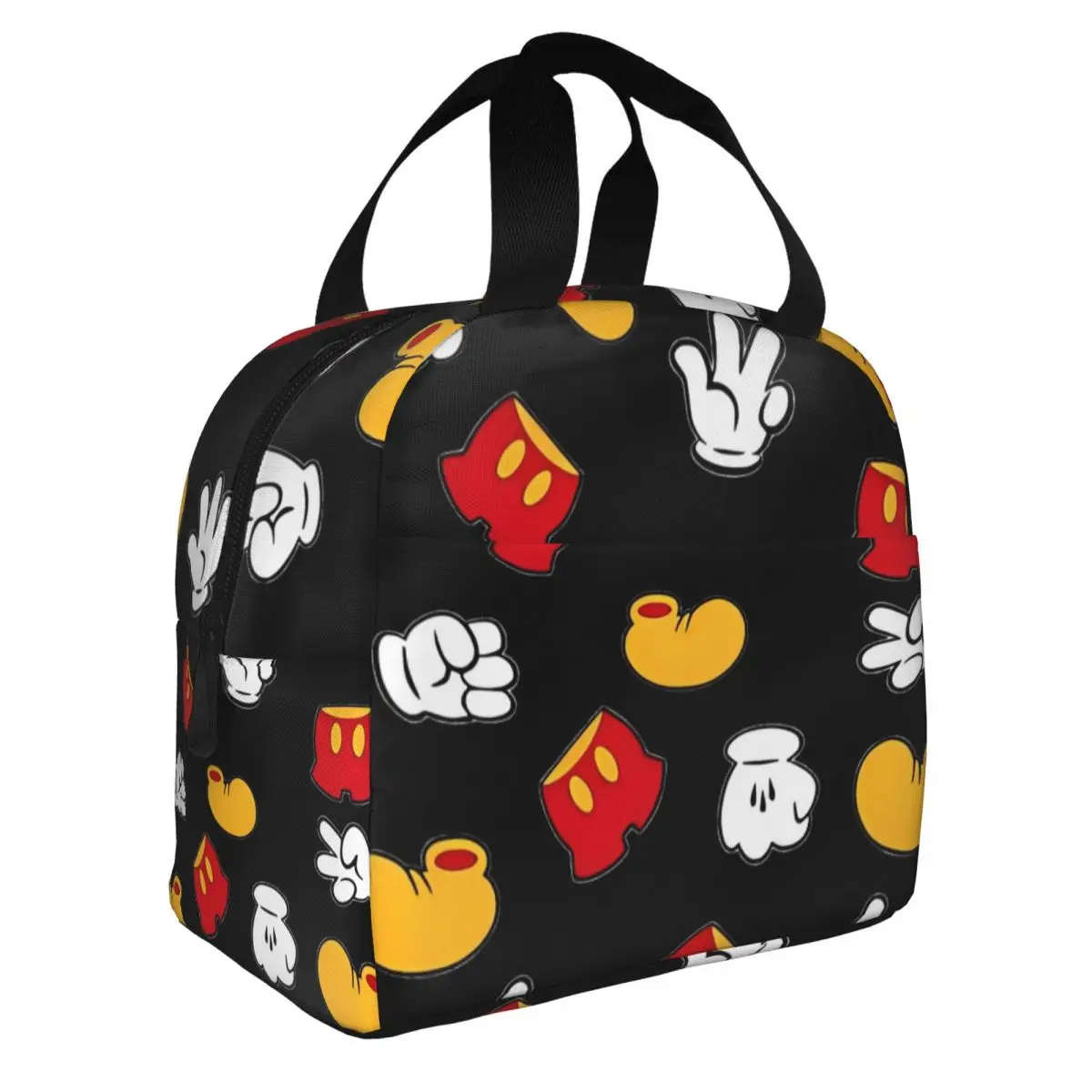 

Gloves Pants Cute Mickey Mouse Insulated Lunch Bags Thermal Bag Lunch Container Leakproof Tote Lunch Box Food Handbags Beach
