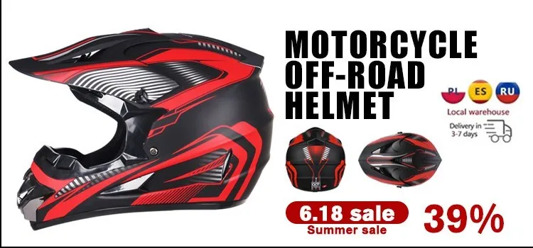 Uchoose Unisex Motorcycle Helmet DOT Certification Double Lens Cross Section Helmet Safety Modular Flip Helm Helmet With Visor