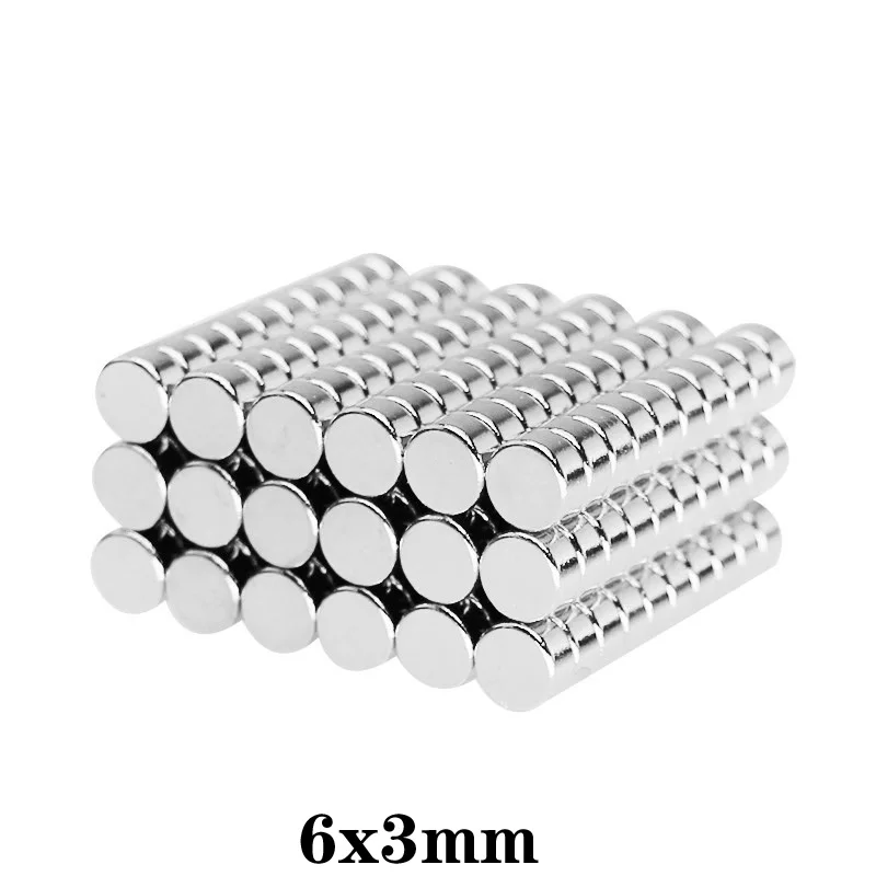 Mini Circular Magnets Neodymium Magnet strong Permanent NdFeB Magnets Disc 5x1 mm 6x1 6x2 5*3 6x0.5 5x4 5x5 6x3 5x2 10pcs neodymium magnets