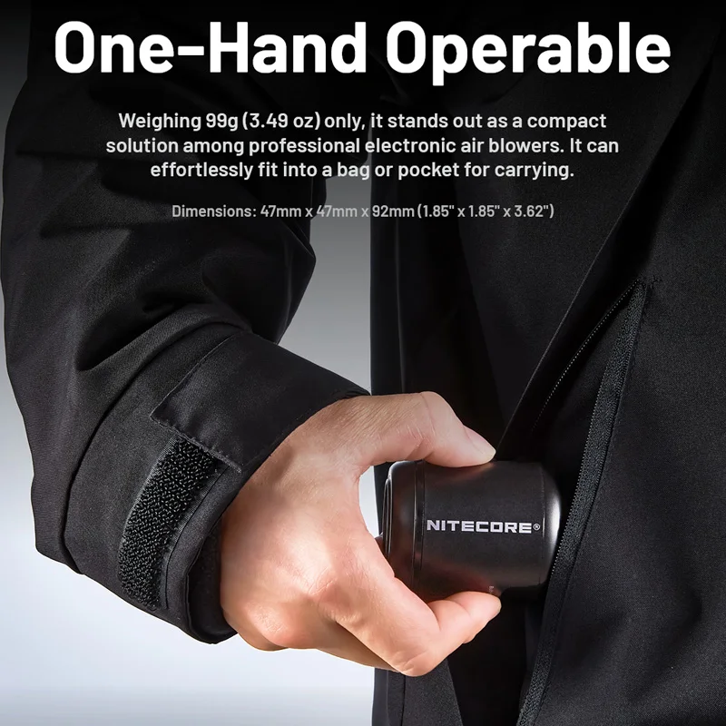 Nitecore BB 나노 전자 송풍기,  사진 송풍기, 다기능 휴대용 송풍기, 카메라 렌즈 청소 도구