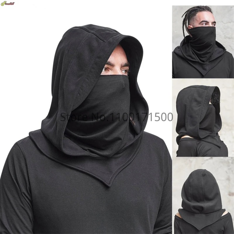 Unisex-Halloween-Costumes-Medieval-Mask-Hat-Cosplay-Renaissance-Hooded ...