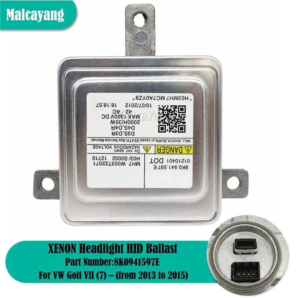 

Ксеноновый балласт 8K0941597 8K0941597E для фар Audi A1 A3 A4 A5 A6 VW CC Seat Skoda D3S D3R D4S D4R автомобильные аксессуары