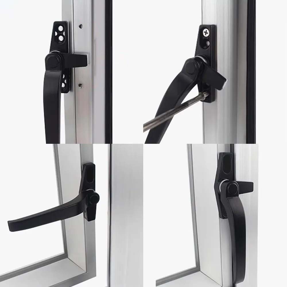 Yale P-2ywhlck40 N-wh PVCu Inline Maniglia Per Finestra Con Serratura Bianco 92945650 - Foto 10