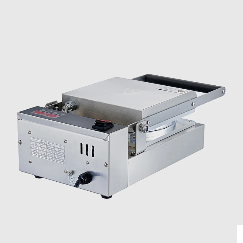 Egg Cone Machine Commercial Pattern Street Snack Equipment Stainless Steel Body Durable Non-Stick Pan Coating