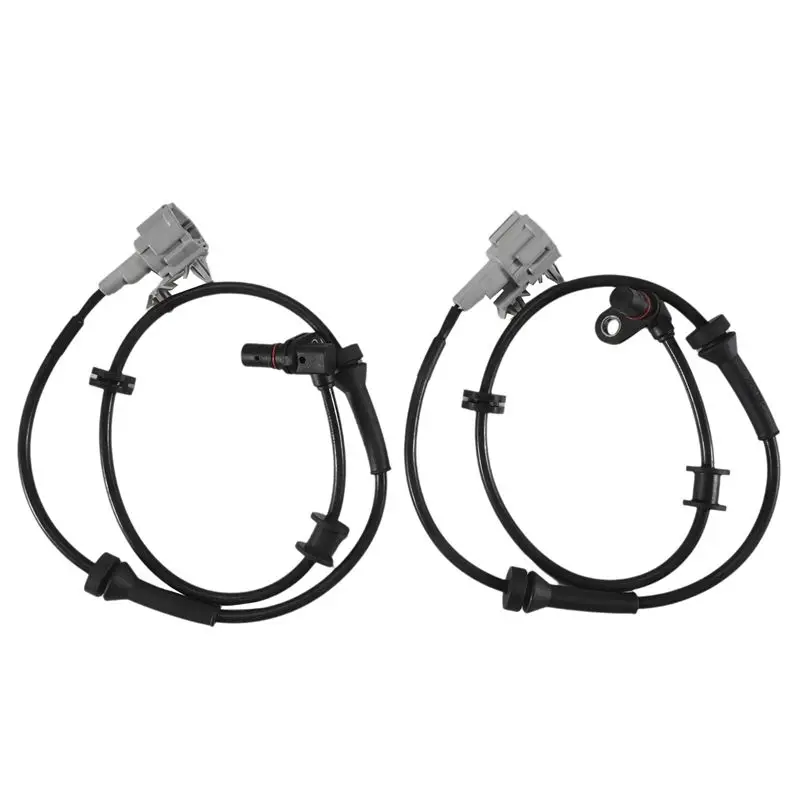 2Pcs ABS 휠 속도 센서 전면 왼쪽 오른쪽 닛산 Navara D40 패스파인더..