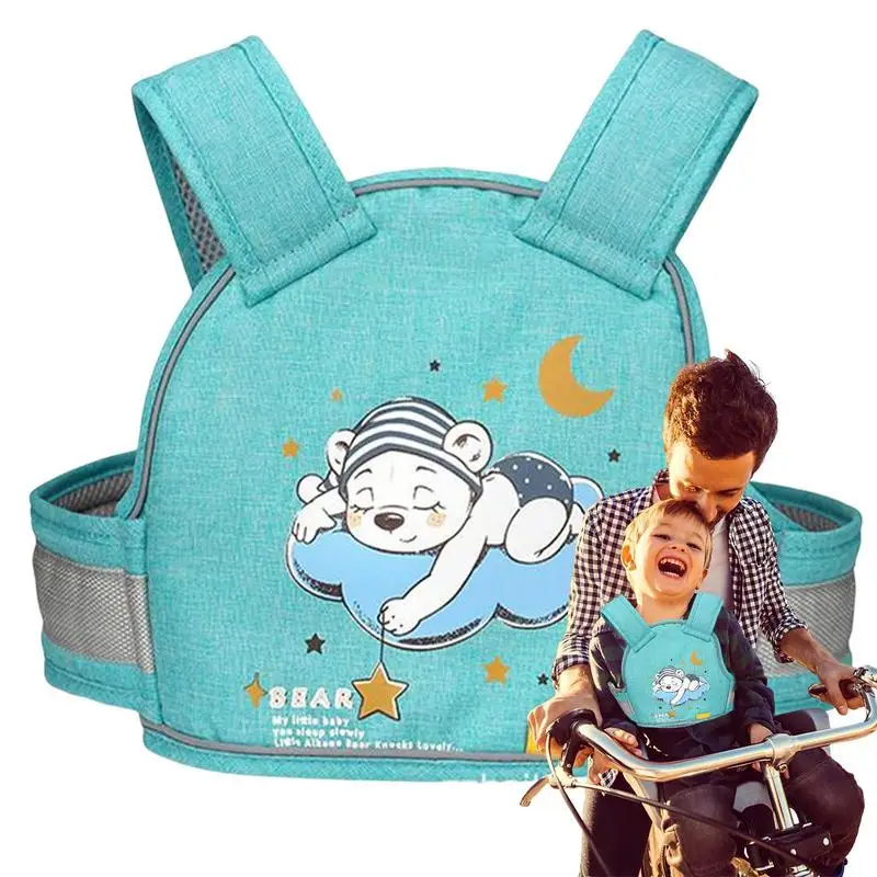 

Motorcycle Safety Strap Seats Belt Motorcycle Safety Harness For Kids Attached To Adult Electric Vehicle Safety Harness Strap