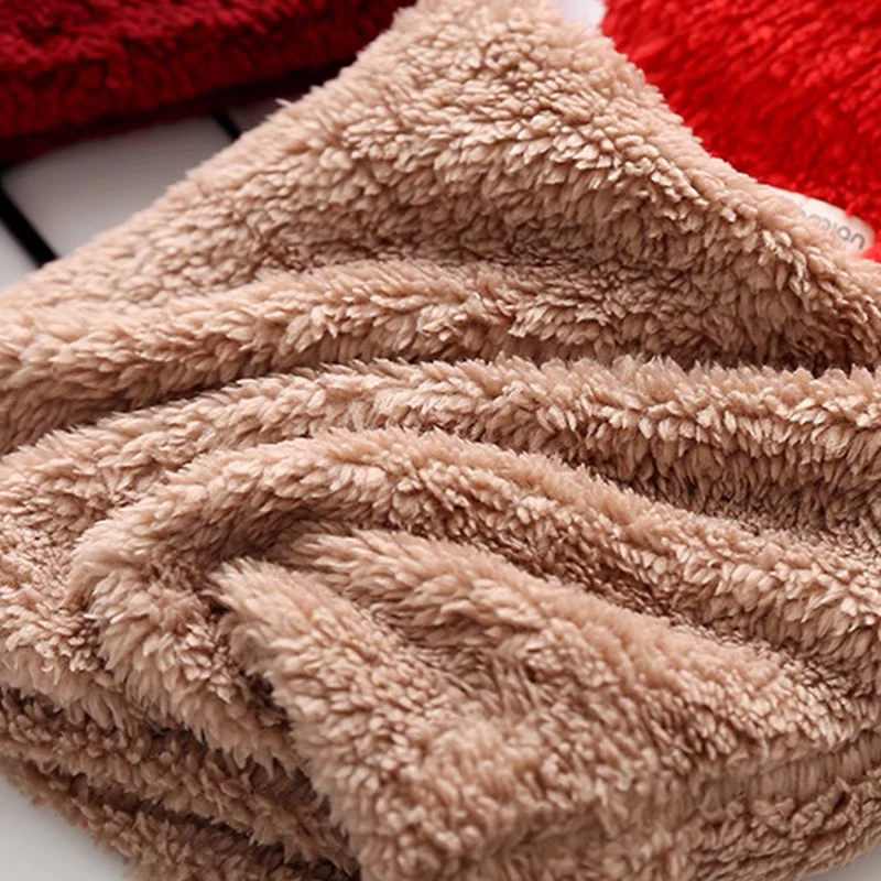Velvet Girls Neck Scarf Toddler Winter Scarf Thick Warm Boys Baby Plush Collar Children Ring Winter Accessories