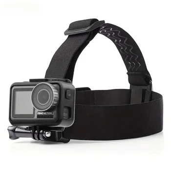 Head Strap Action Camera per Gopro Hero 12 11 10 9 8 7 6 5 4 accessori Head Belt Strap Mount regolabile