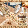 12 Rolls Western Cowboy Themed Washi Tape Set,Decorative Paper Stickers,DIY Craft Tape for Gift Wrapping, Scrapbooking 6