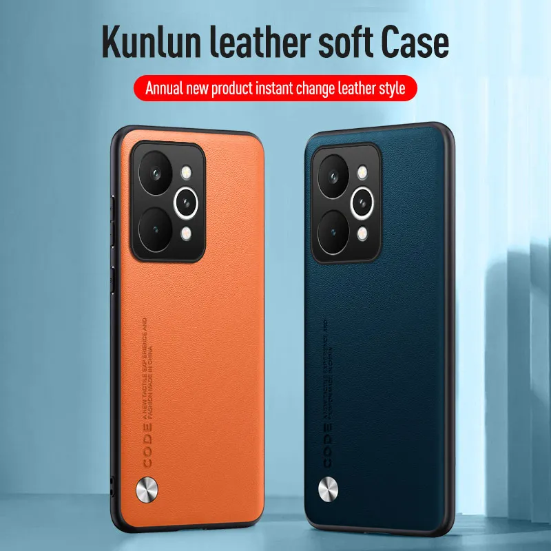 Luxury PU Leather Shockproof Phone Case - Full Protection Coque