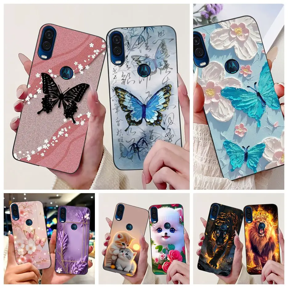 Luxury Butterfly Painted Soft TPU Phone Case Cover