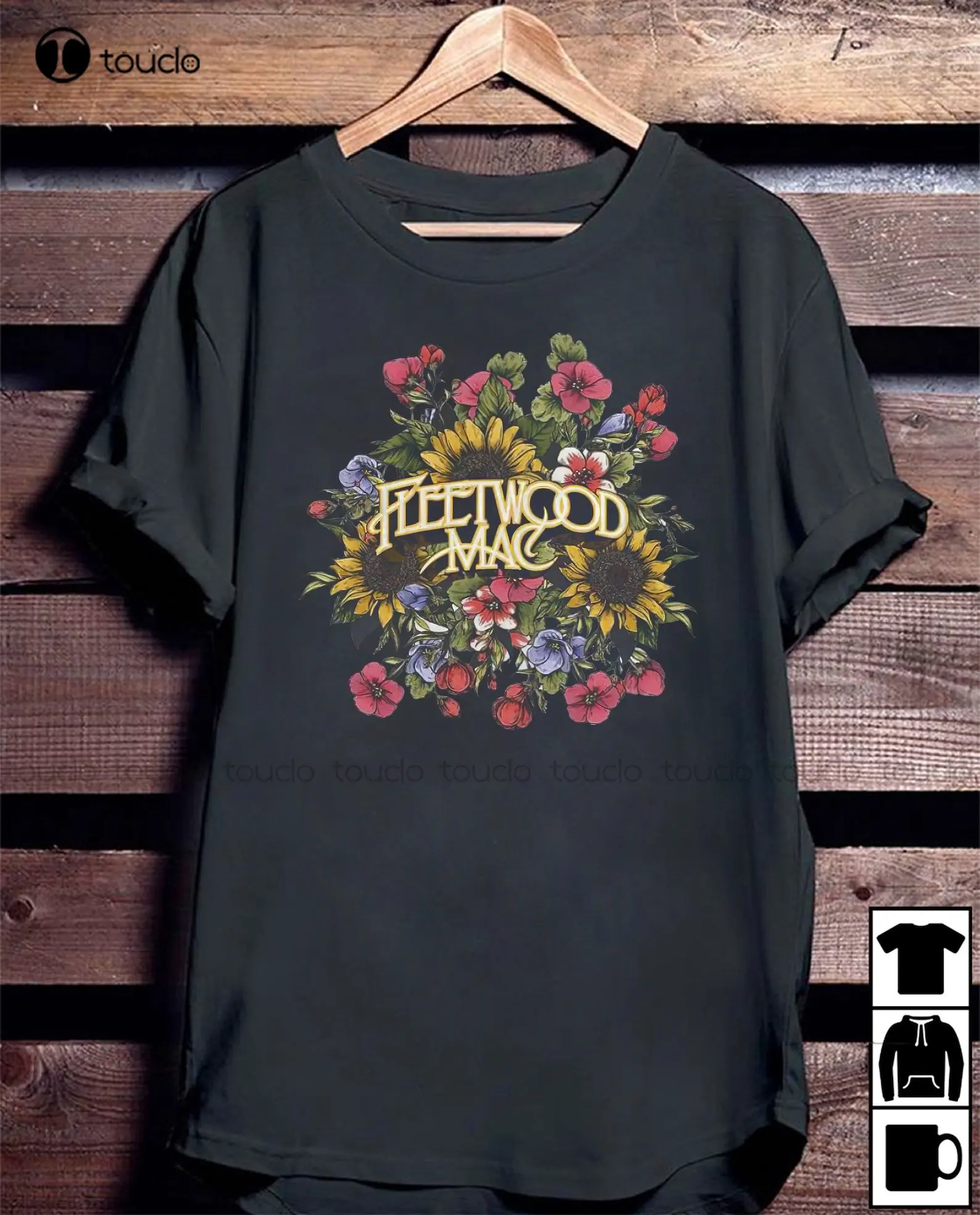 Comfort Colors Fleetwood Mac T-Shirt, Band Tee, Fleetwood Mac Shirt, Camicia Vintage, Imitazione Nicks, Regalo Personalizzato Personalizzato Xs-5Xl