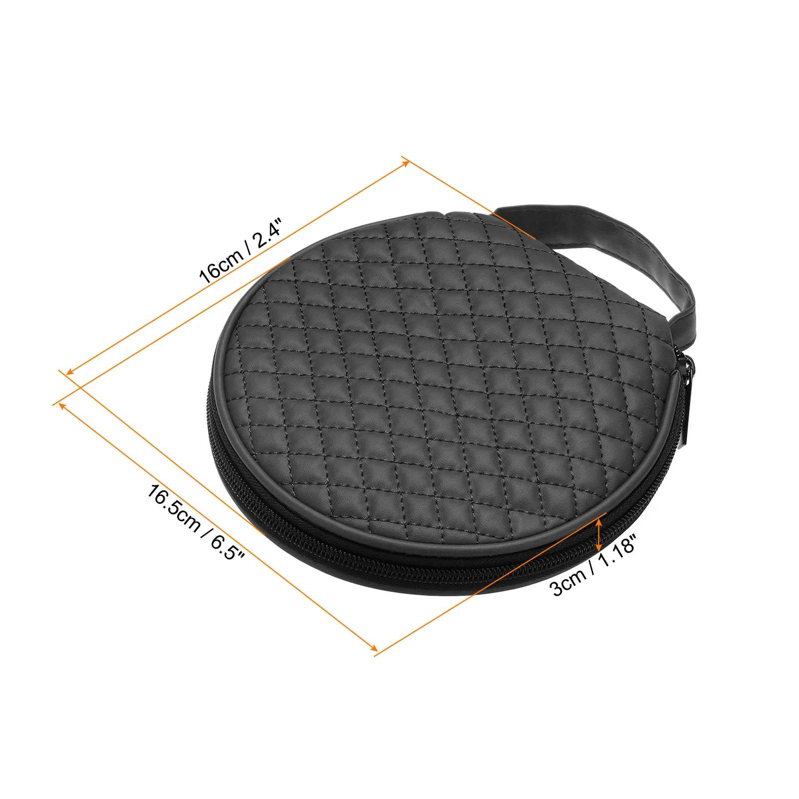 CD Case Holders 20 Capacity Grid Tote Disk Storage Dividers Wallet Organizer For Discs Collection Protection