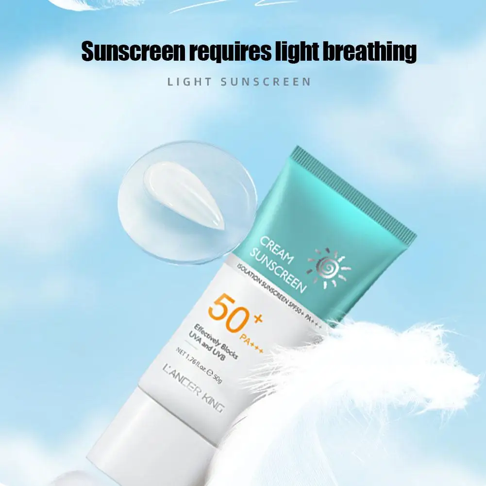 SPF 50+++ Sunscreen for Women Lightweight, Hydrating Non-Greasy Sunscreen, Provides Long-Lasting Body Sun Protection Sunblock