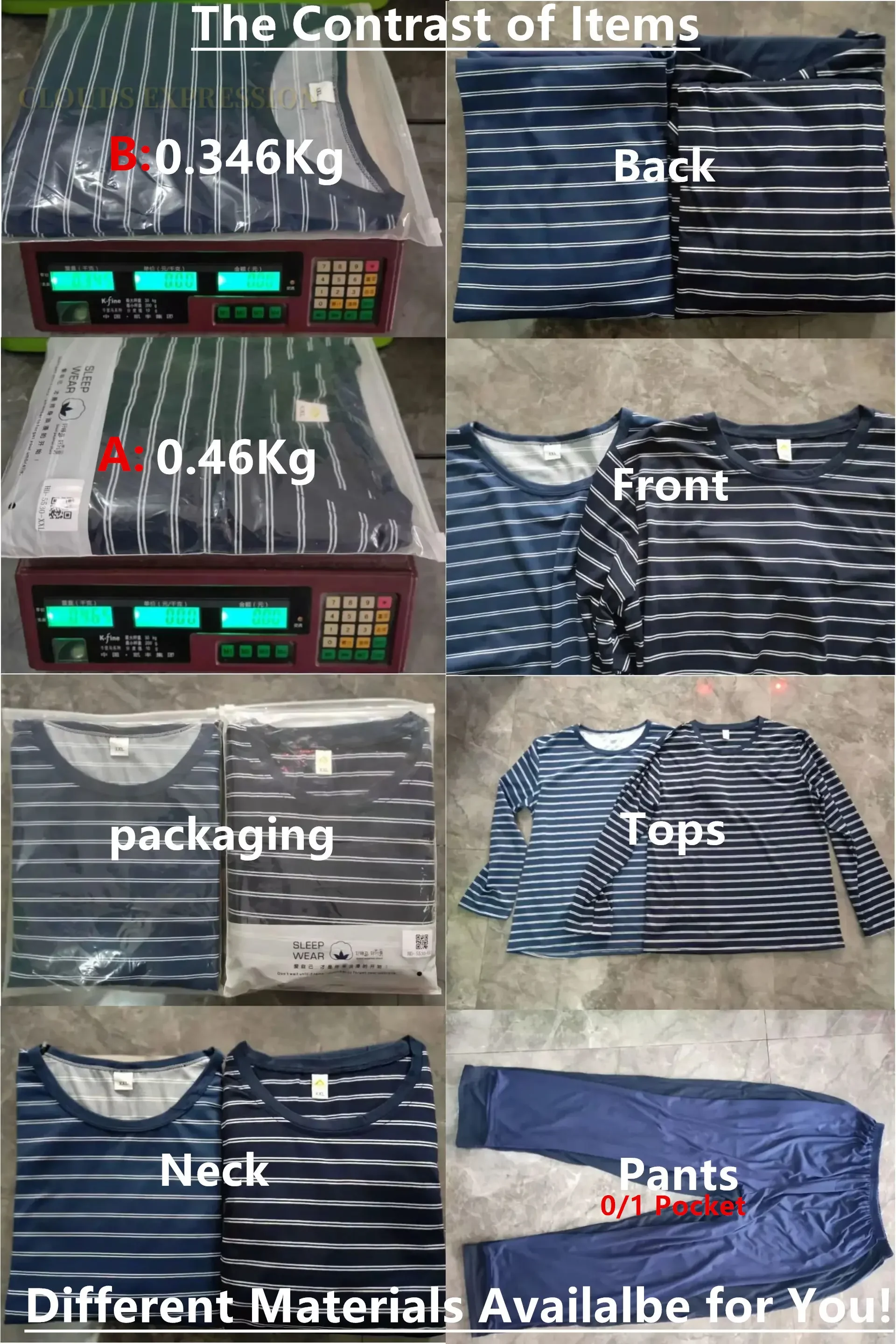 Autumn Winter Men's Cotton Pajamas Letter Striped Sleepwear Cartoon Pajama Sets Casual Sleep&Lounge Pyjamas Plus Size 4XL Pijama