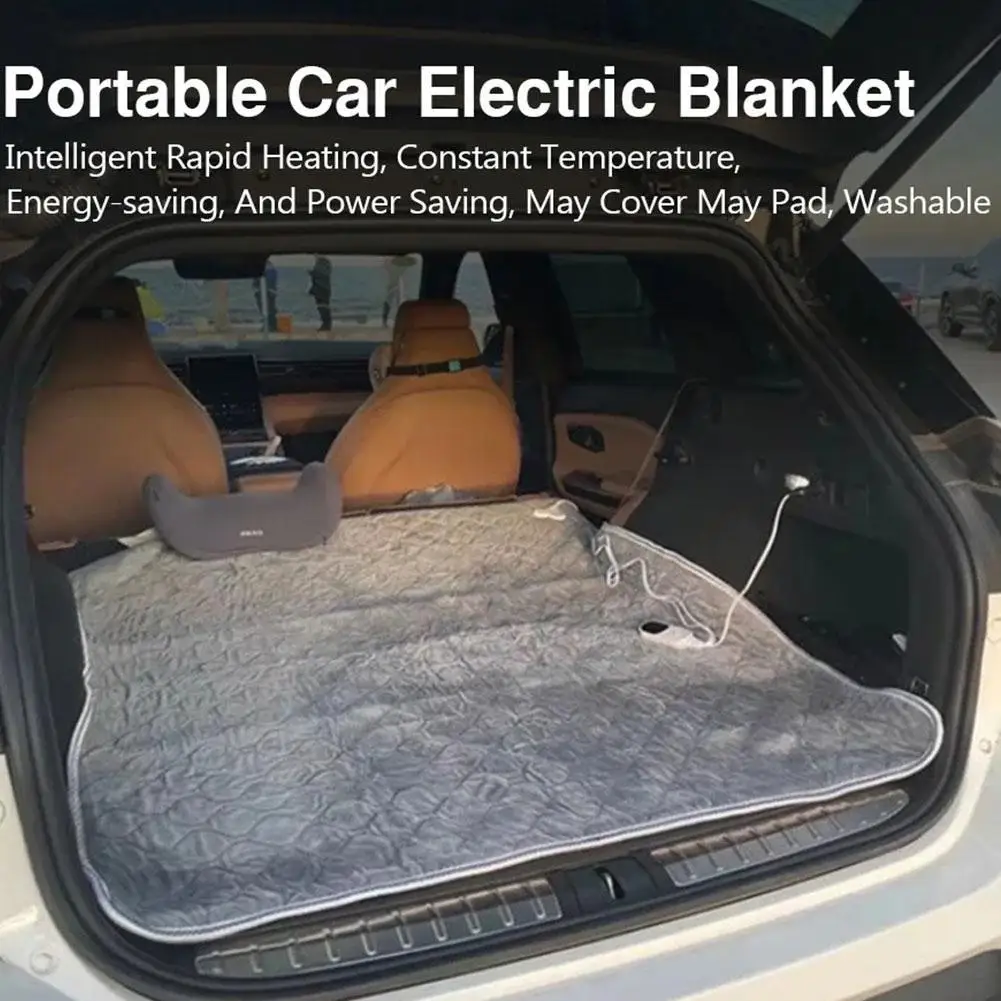 12V Car Electric Heating Blanket for Camping Trucks Off-Road Vehicles Heating Pads for Caravan Camper Van SUVs Trucks car heated blanket
