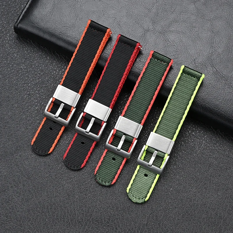 Colorful Woven Nylon Strap - Quick Release Universal Watch Band